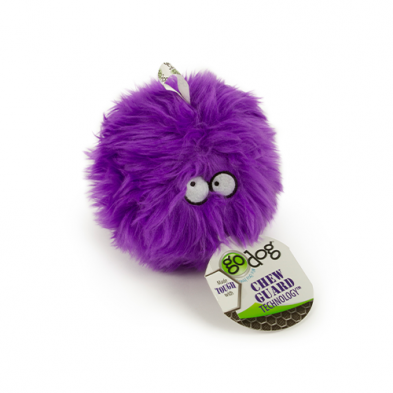 Toys - GoDog FurBallz - Small - Purple