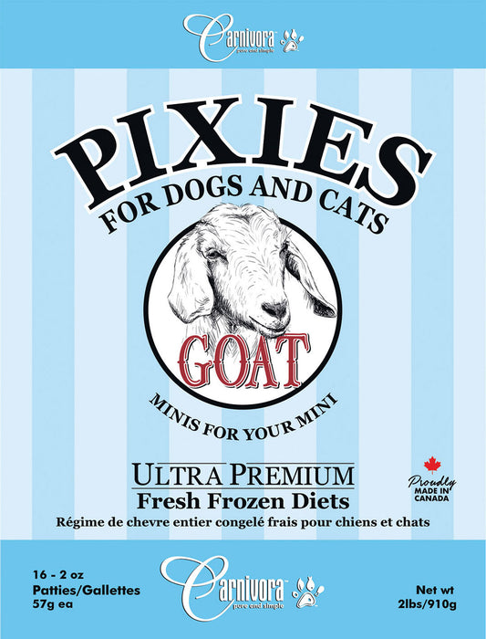 Carnivora - Pixie - Goat Diet - 2lbs