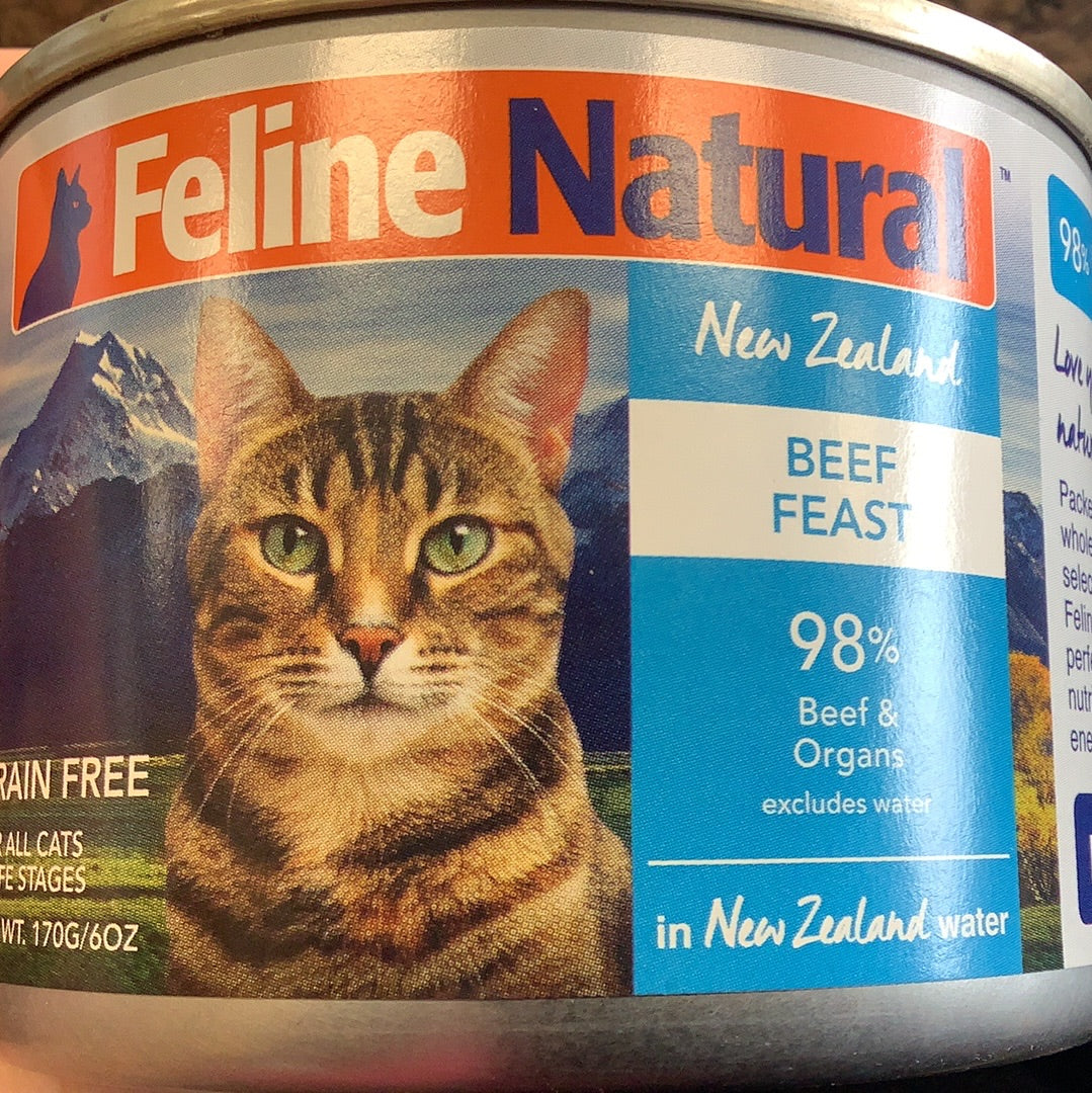 Feline Natural - Beef Feast - 6oz