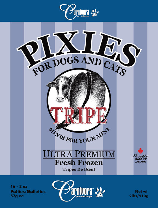 Carnivora - Pixie - Beef Tripe - 2lbs