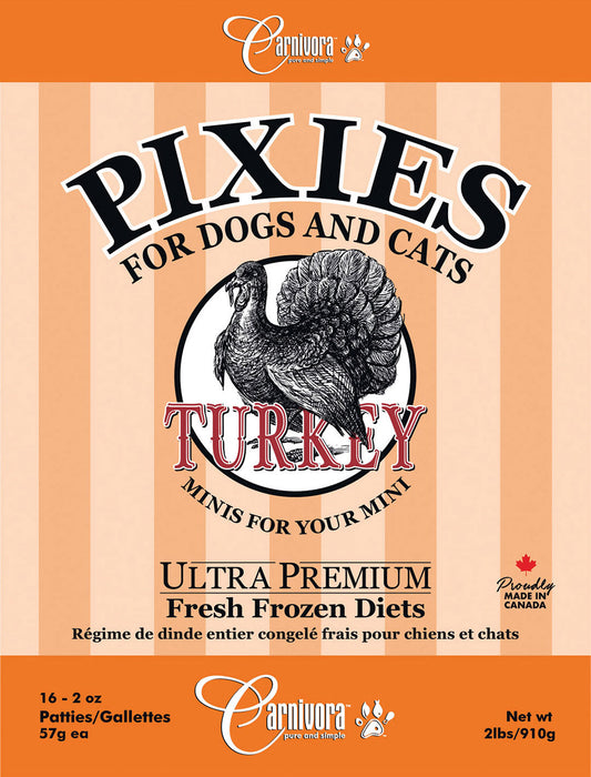 Carnivora - Pixie - Turkey Diet - 2lbs
